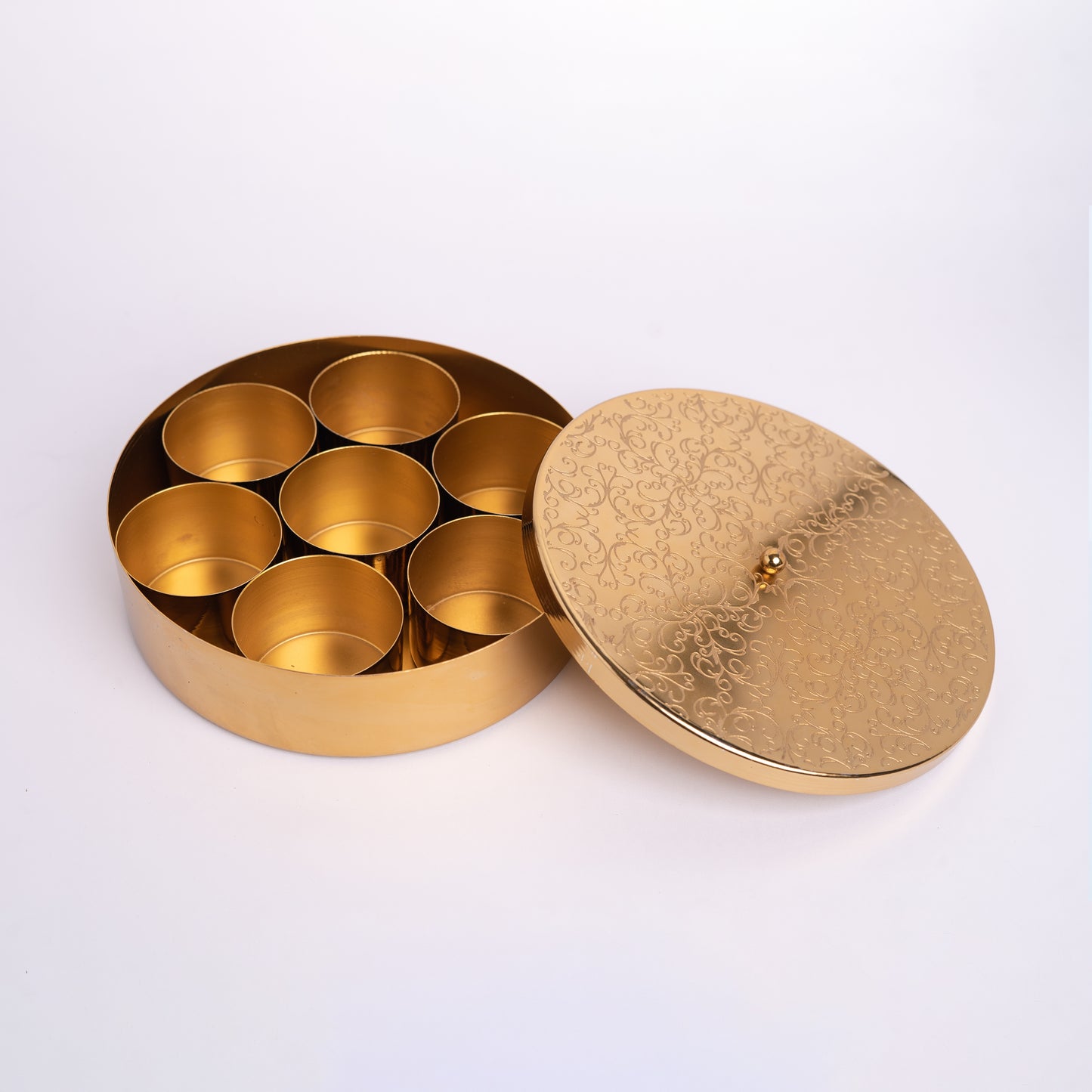 Spice box (Anjarai Petti) - 8 inch