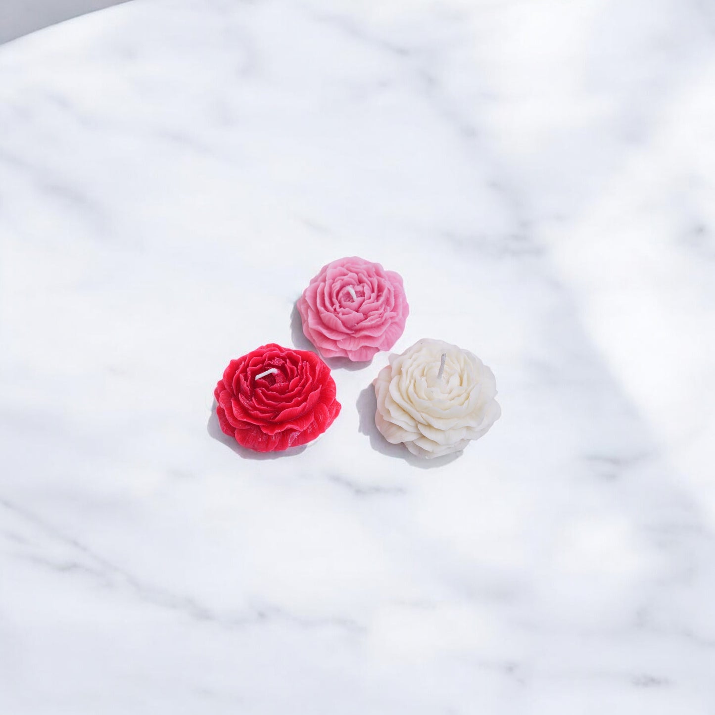 Peony scented candle