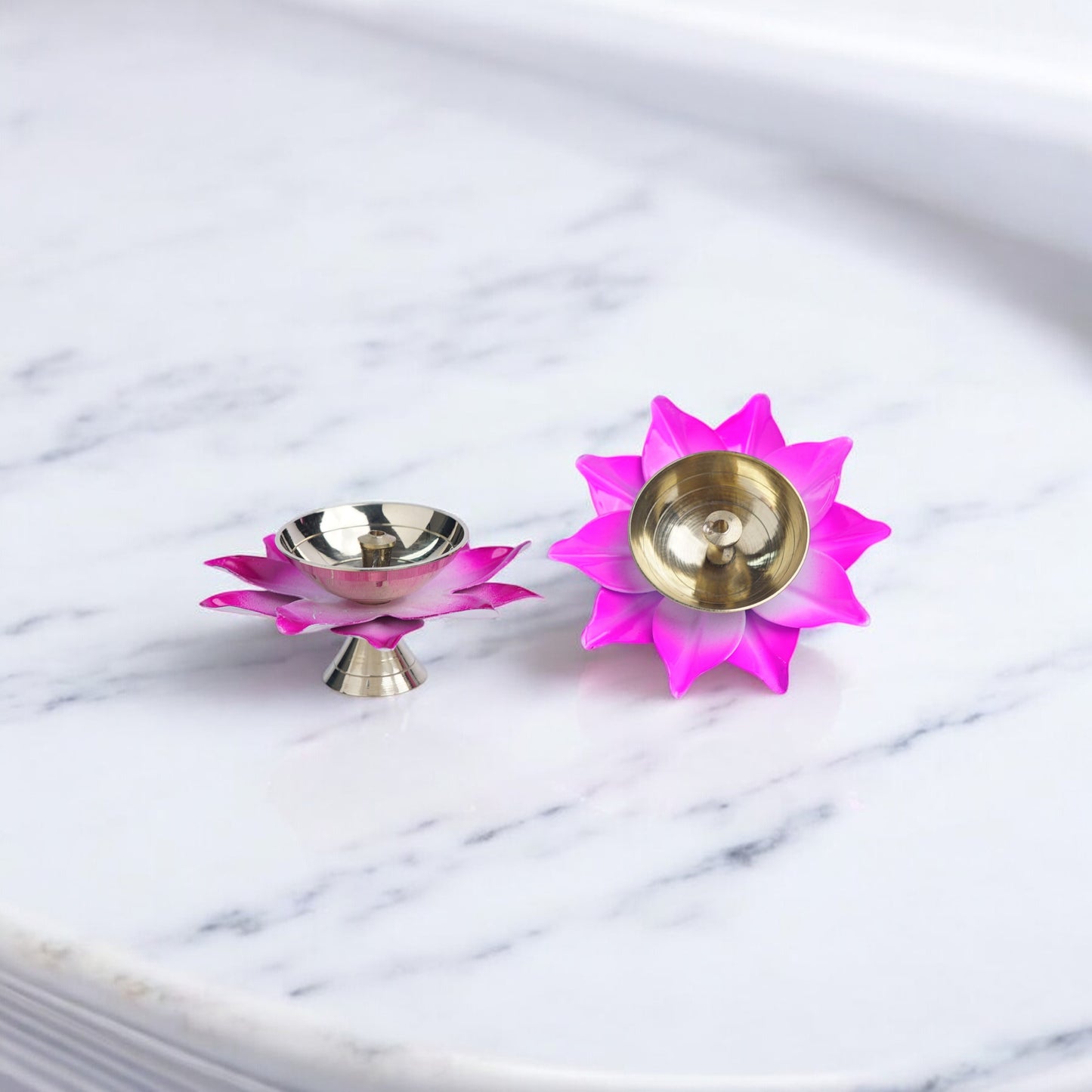 Lotus diya - 3 inch