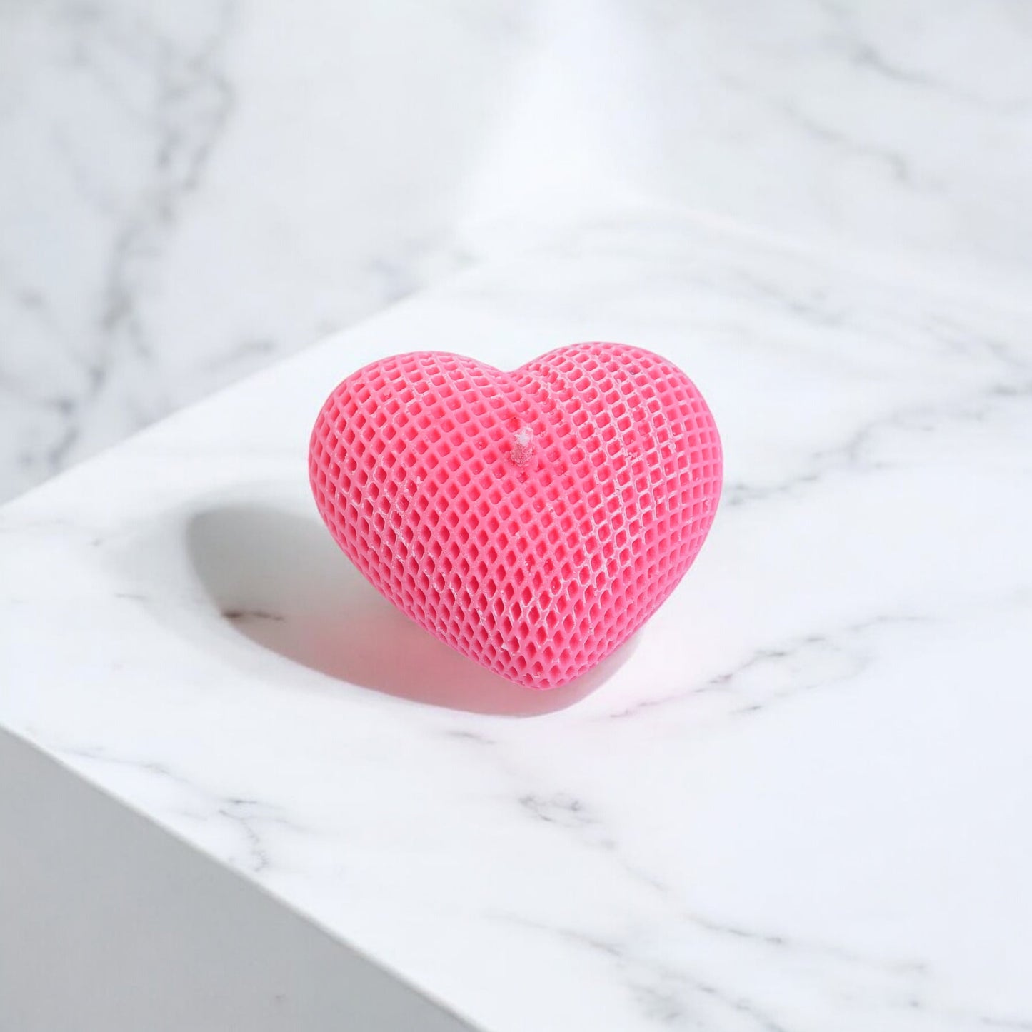 Heart shaped candle