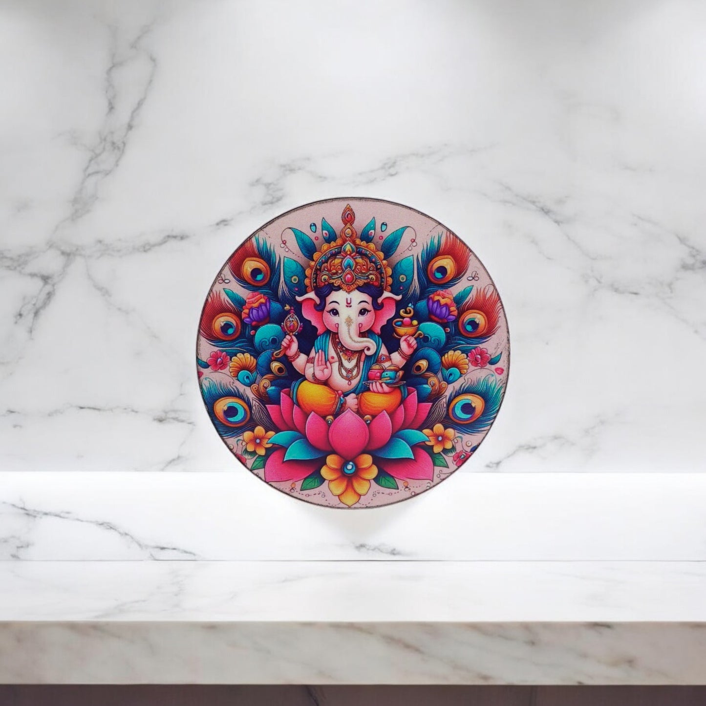 Ganesha Fridge magnet - 3 inch