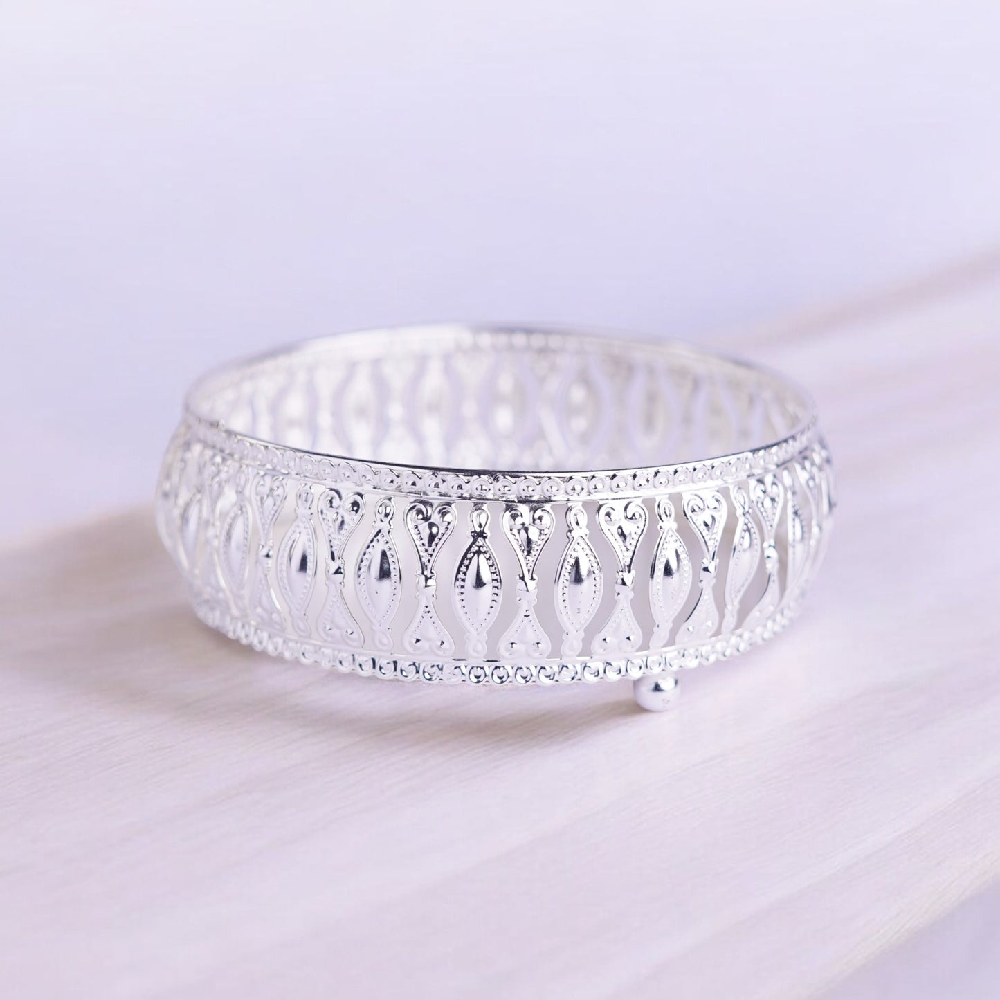 Silver Color plain tray - 10 inch