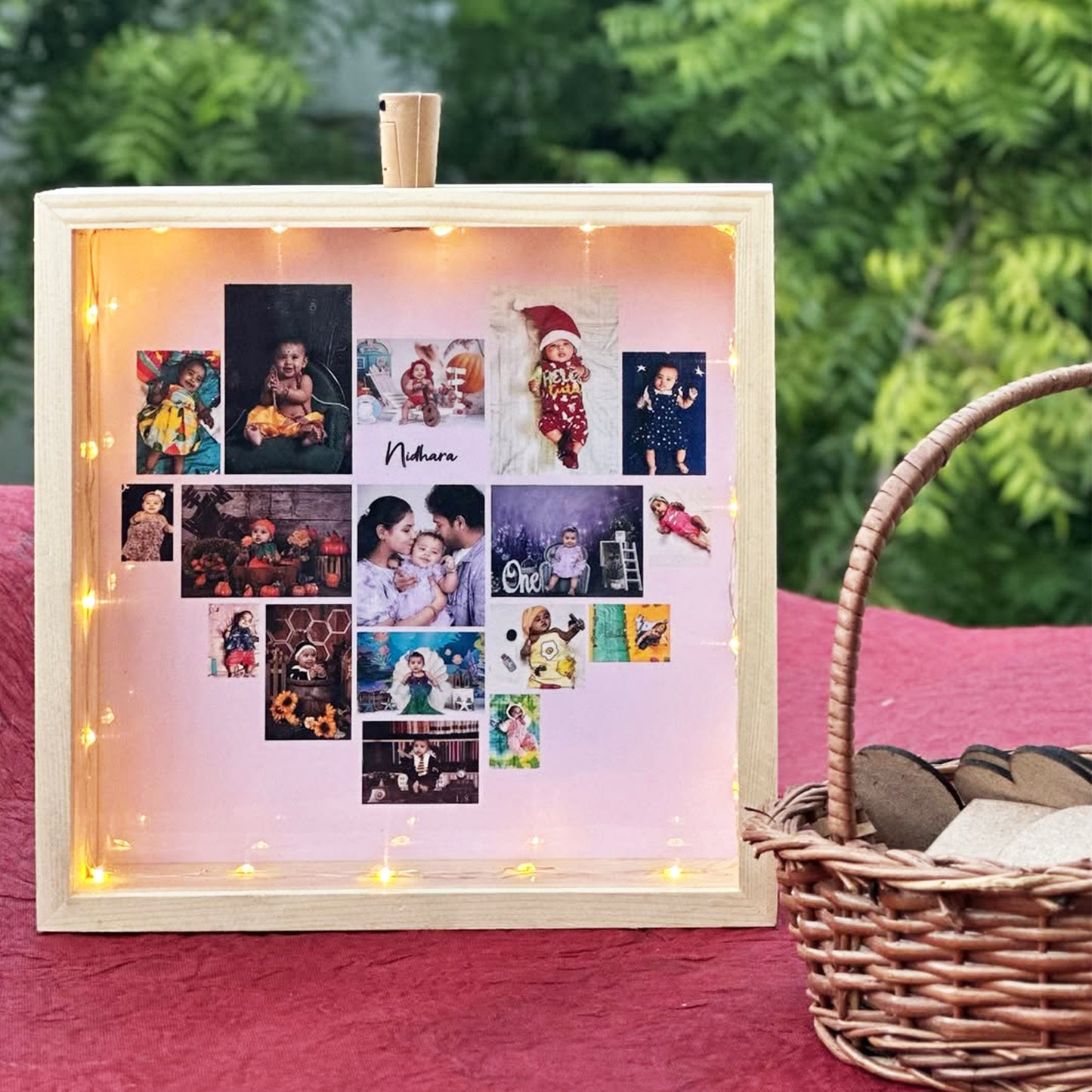 Wish box set up