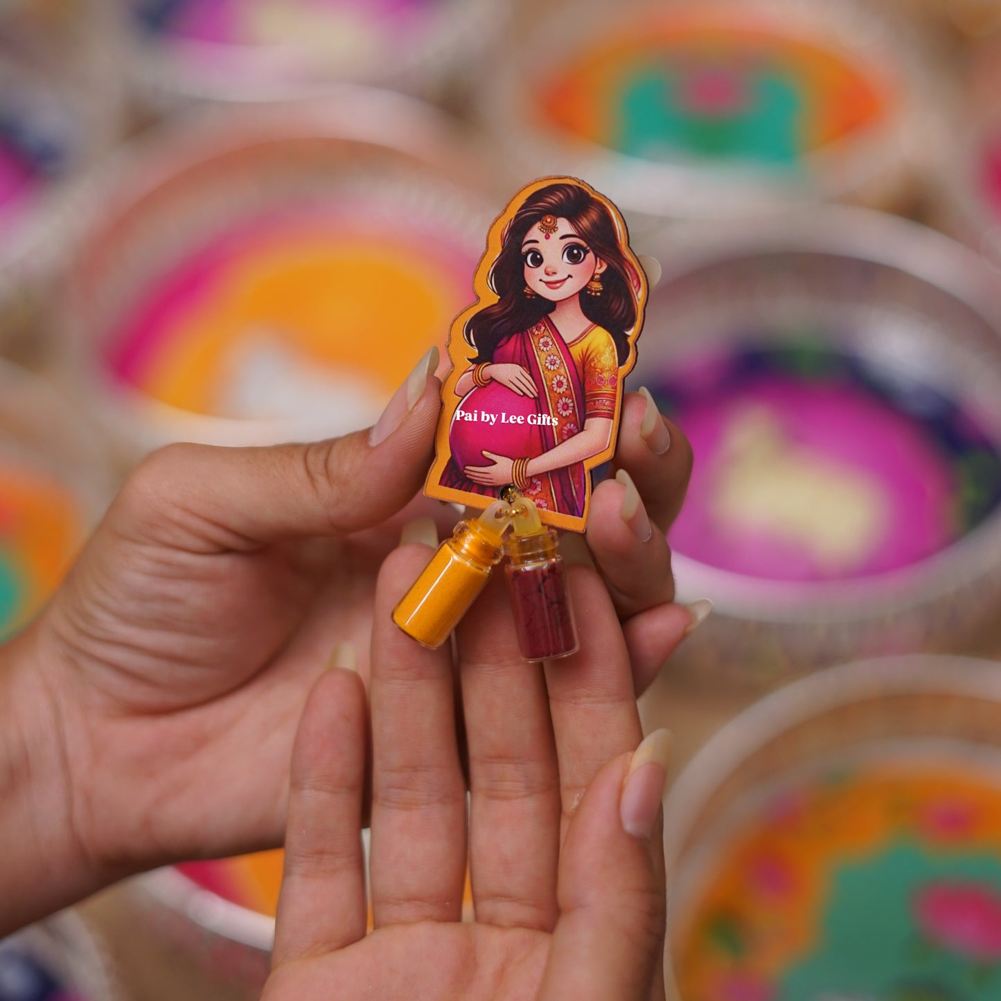 Baby shower Manjal kumkum