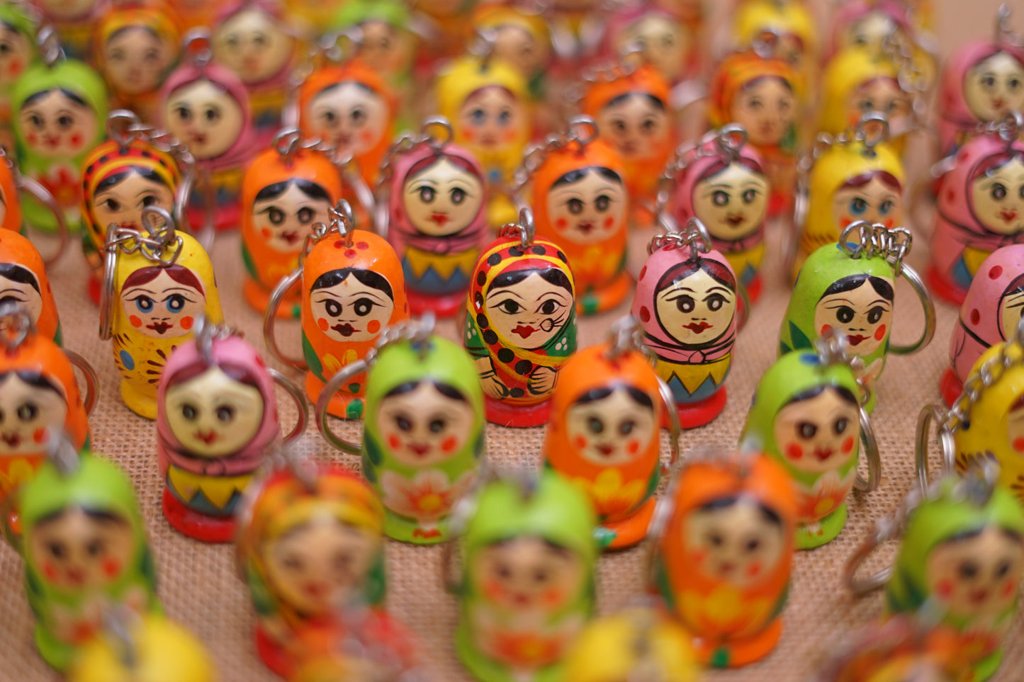 Doll hand-painted Keychain (Assorted)