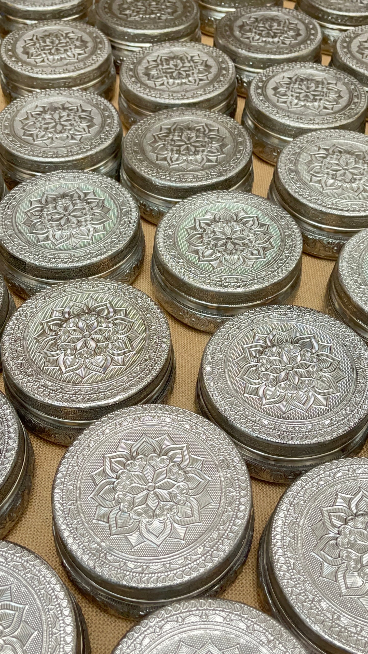 Meenakari Steel Box - 5 inch