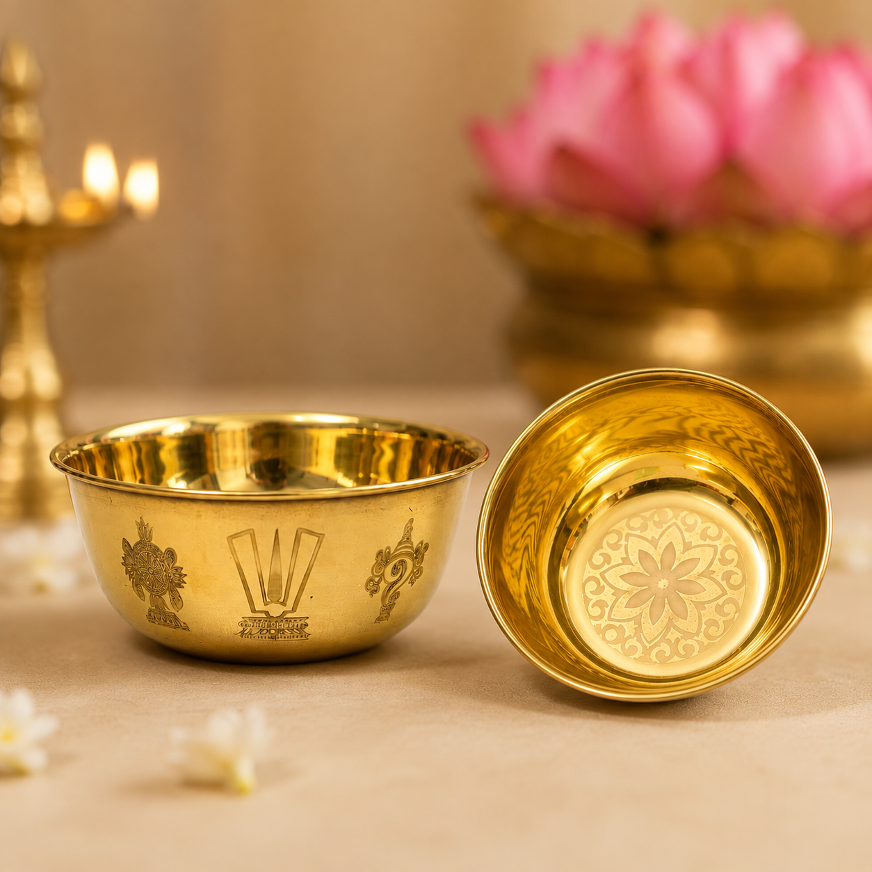 Shank Chakra Namam Prasada Bowl