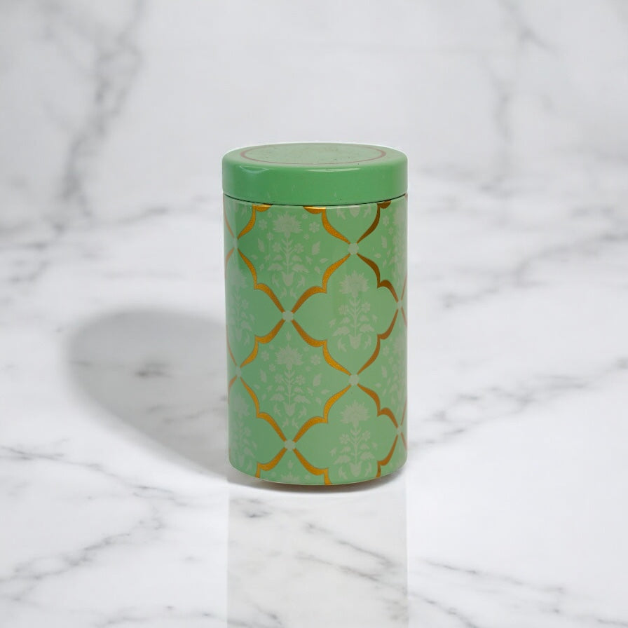 Air tin container - 4.5 inches (Onion Pink & Green)