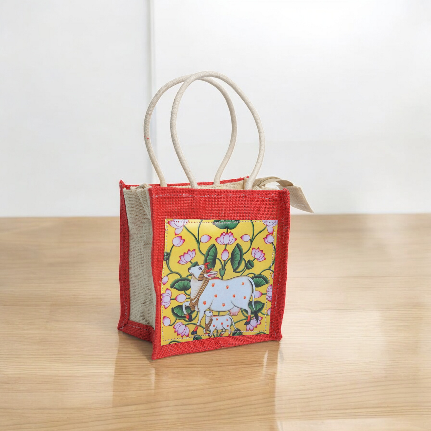 Pichwai printed bag