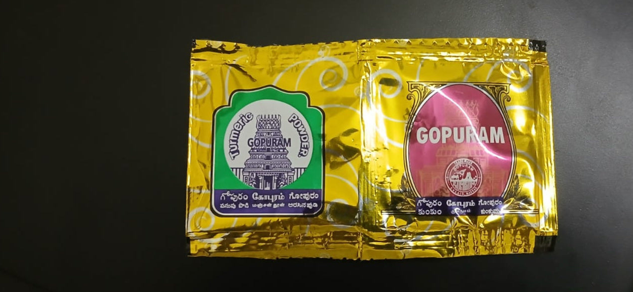 Manjal and kumkum sachet