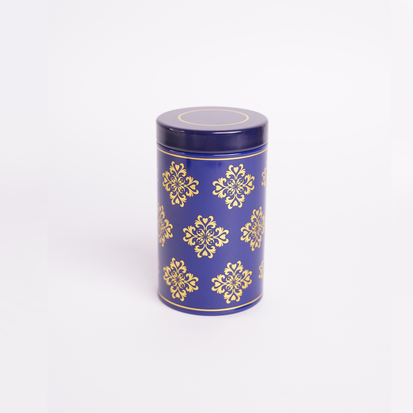 Blue air tight container 4.5 inches