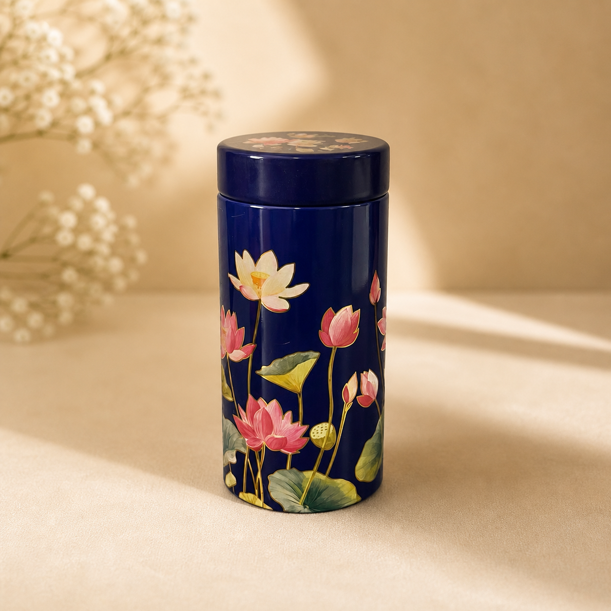 Printed Air tight container - 6 inch (Assorted)