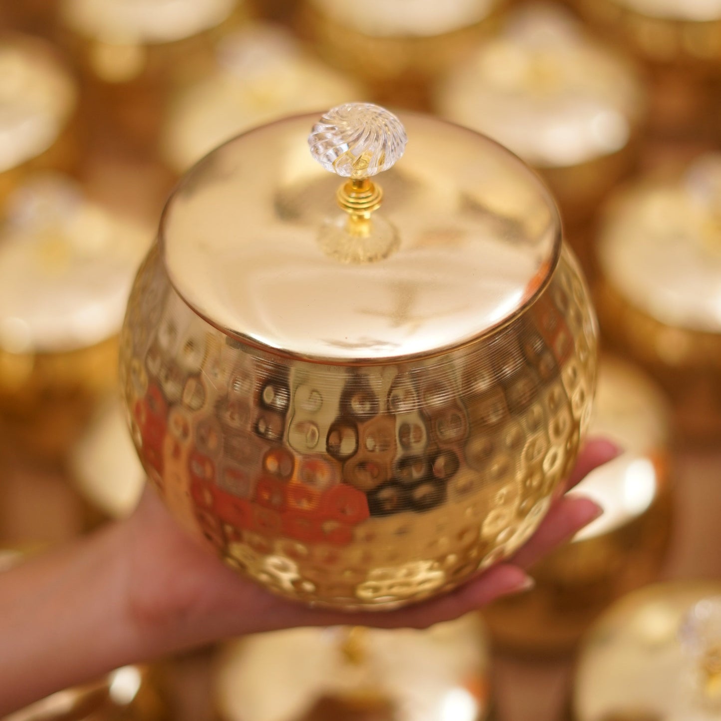 Golden Color Pot Jar