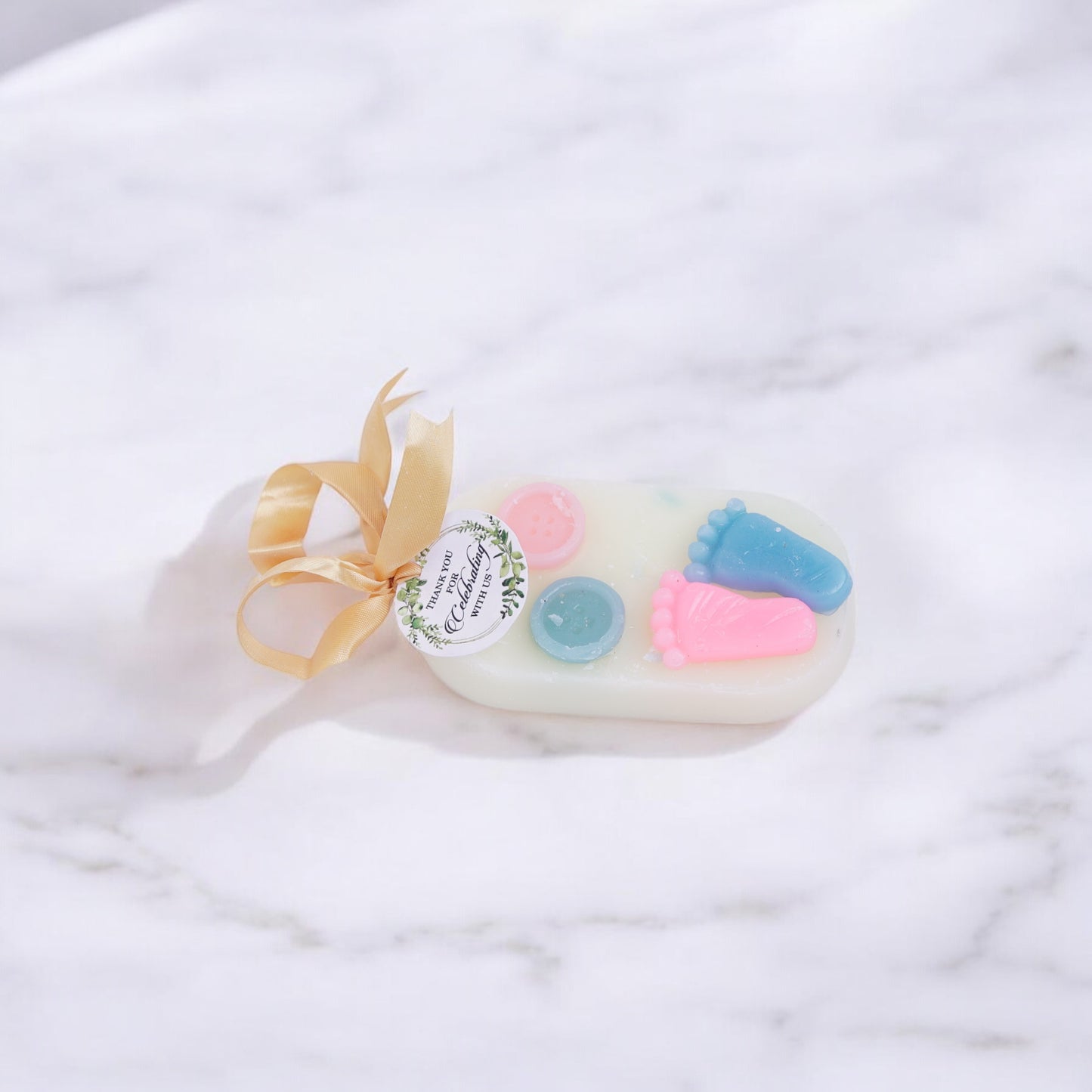 Baby feet wax sachet
