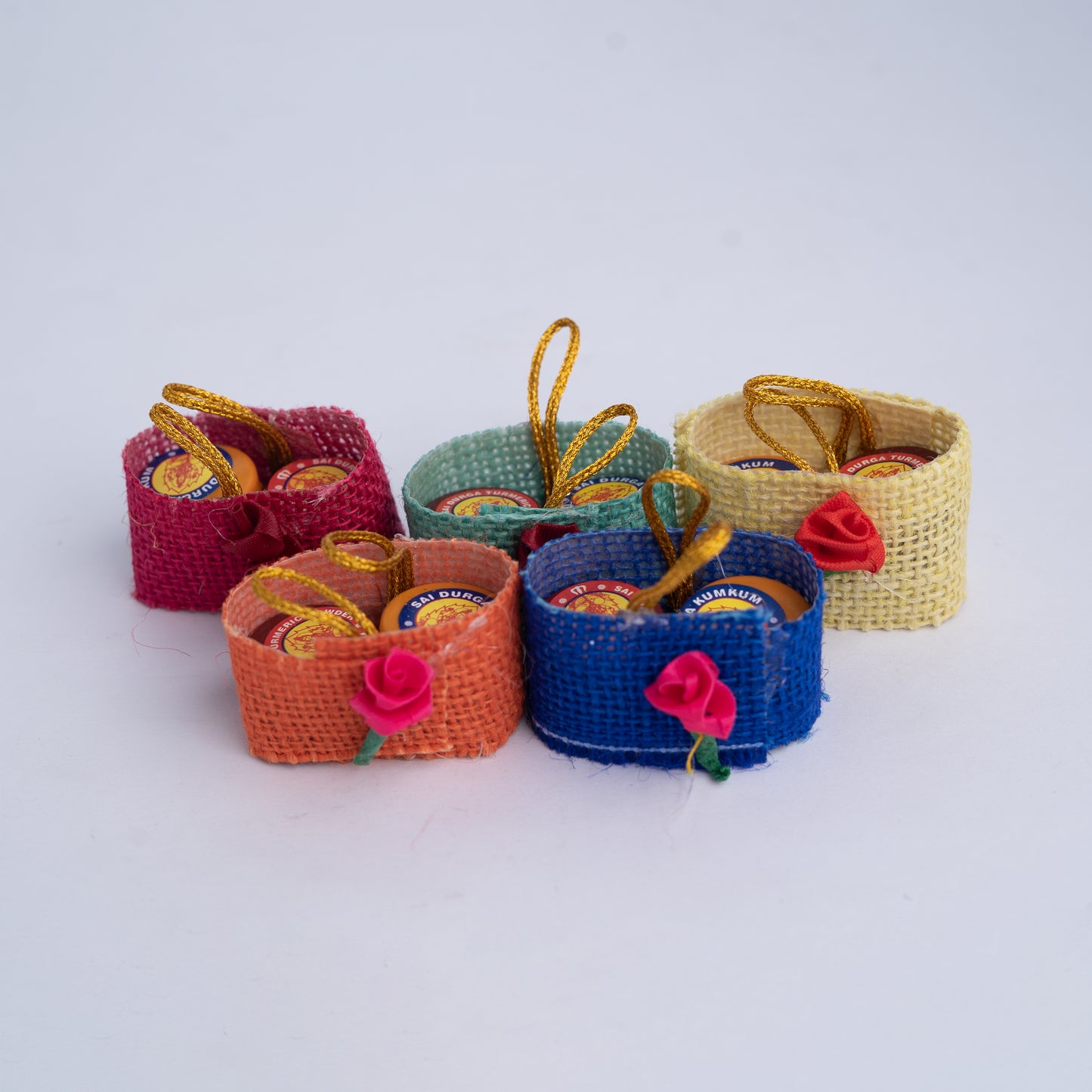 Manjal Kumkum jute bag