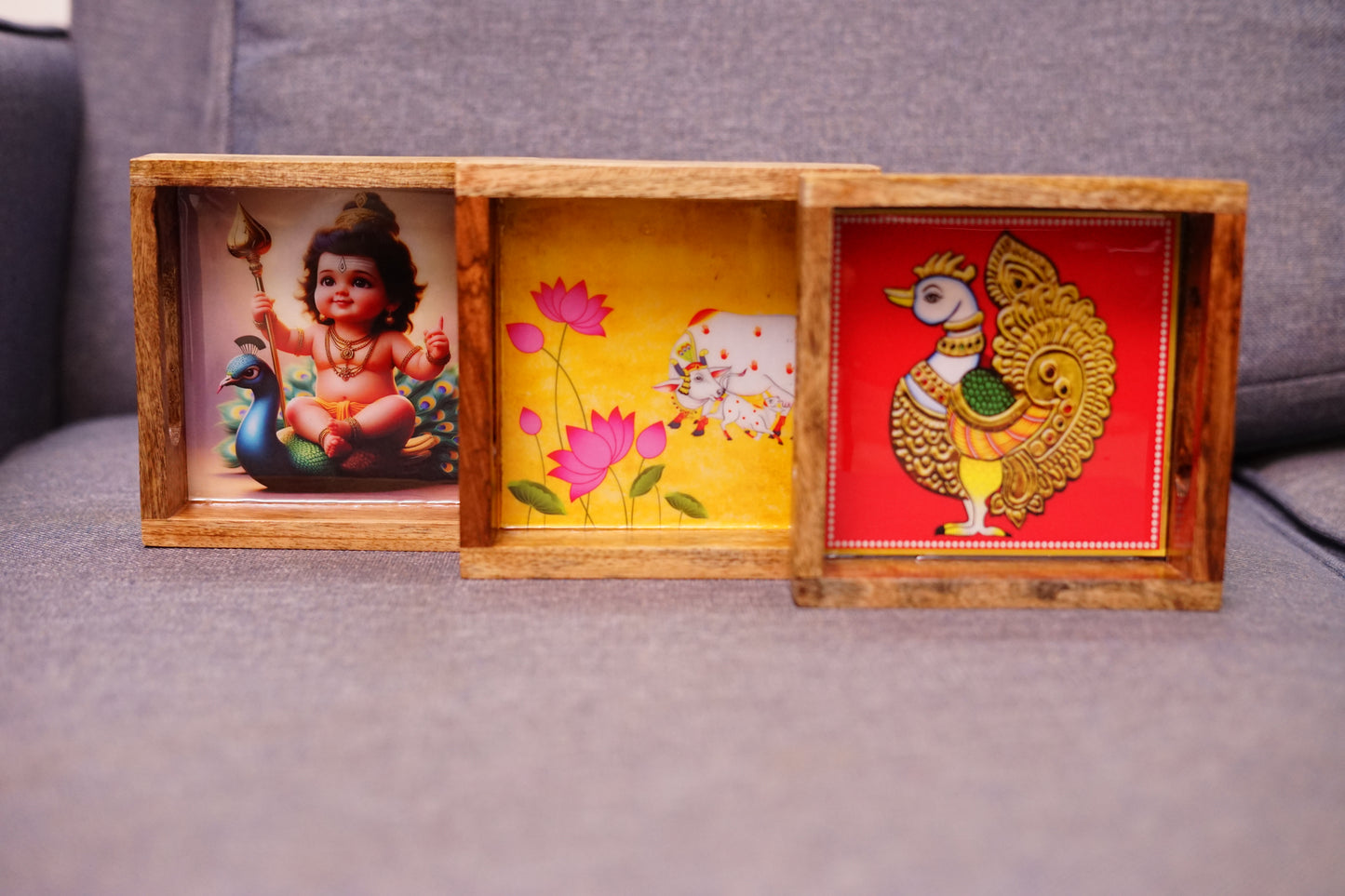 Wooden Tray - 6 inches