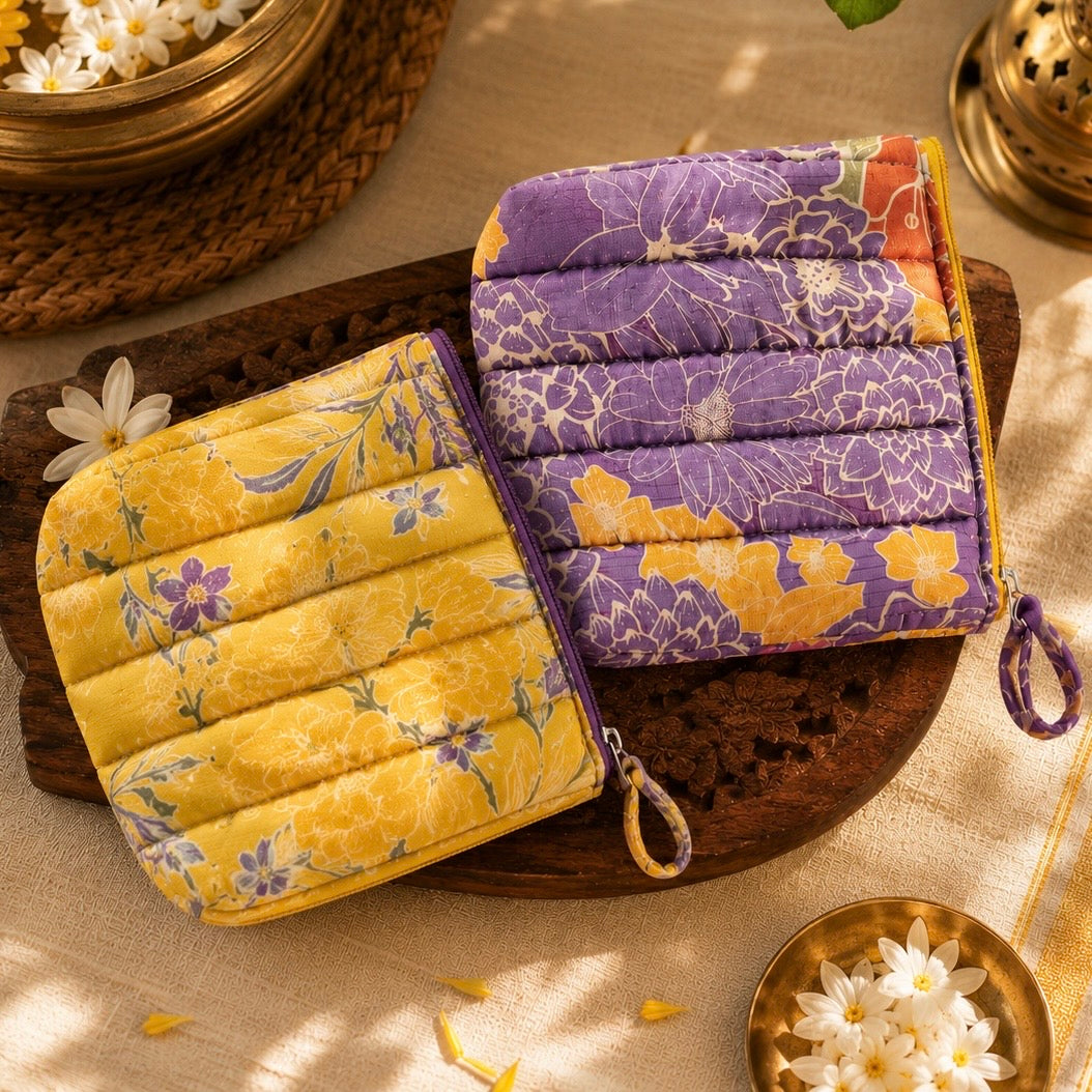 Quilted Pouch (Assorted)