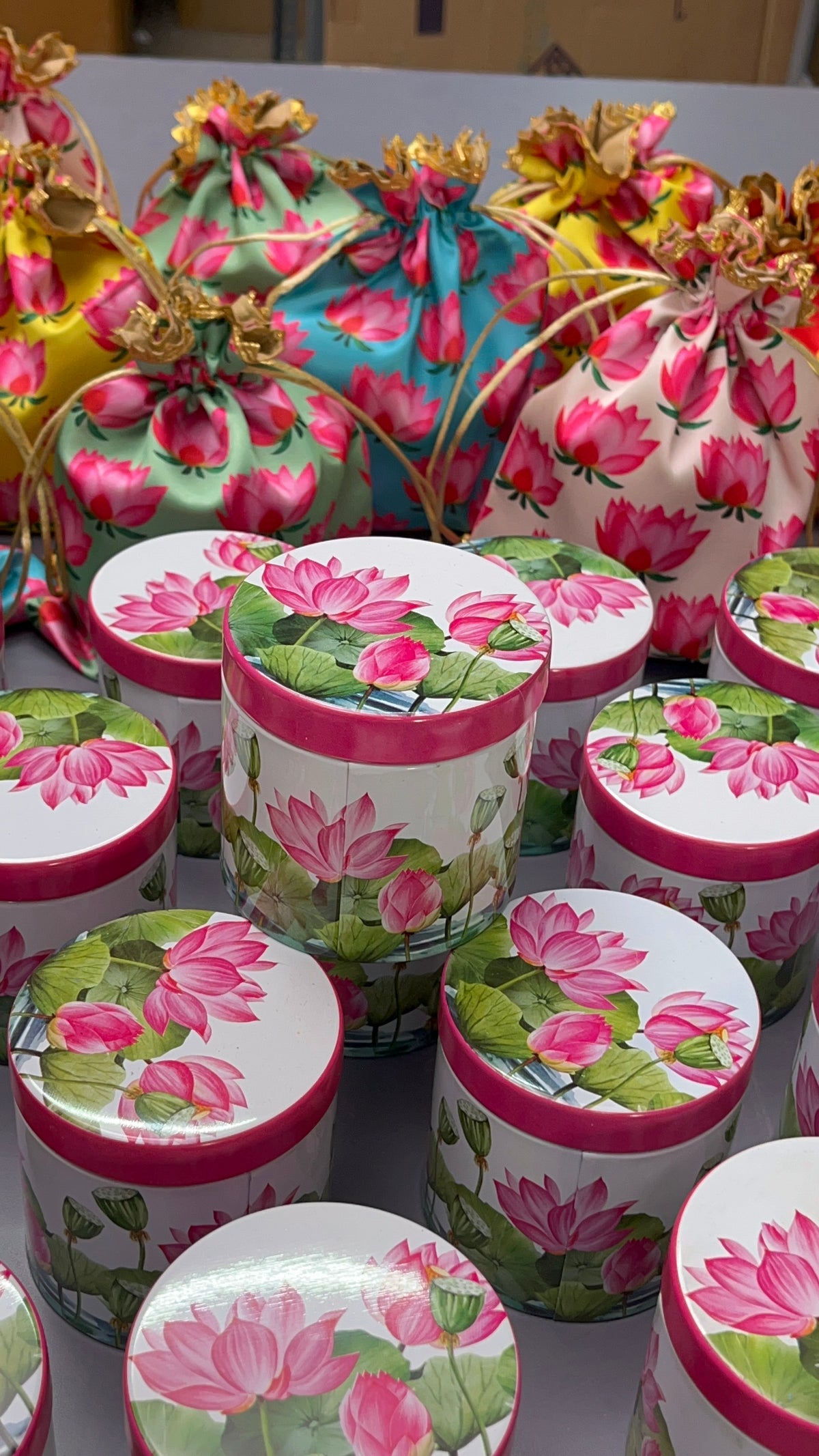 Floral Air Tight Container (assorted)