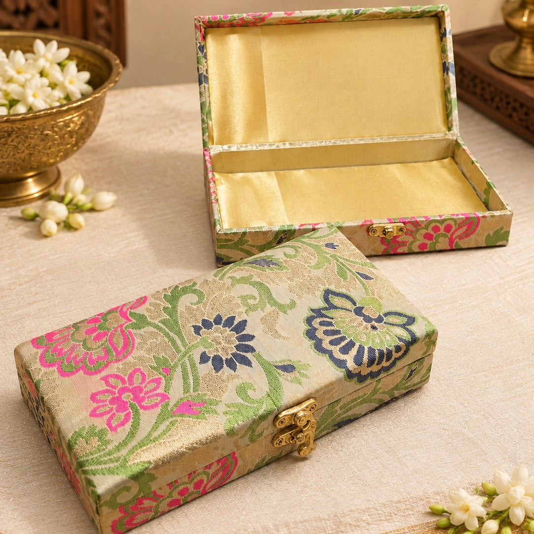 Paithani Cash/Jewel Box