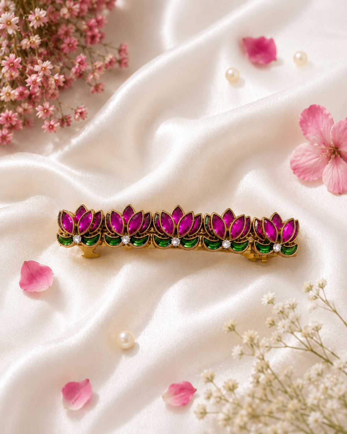 Kundan Hair Clips