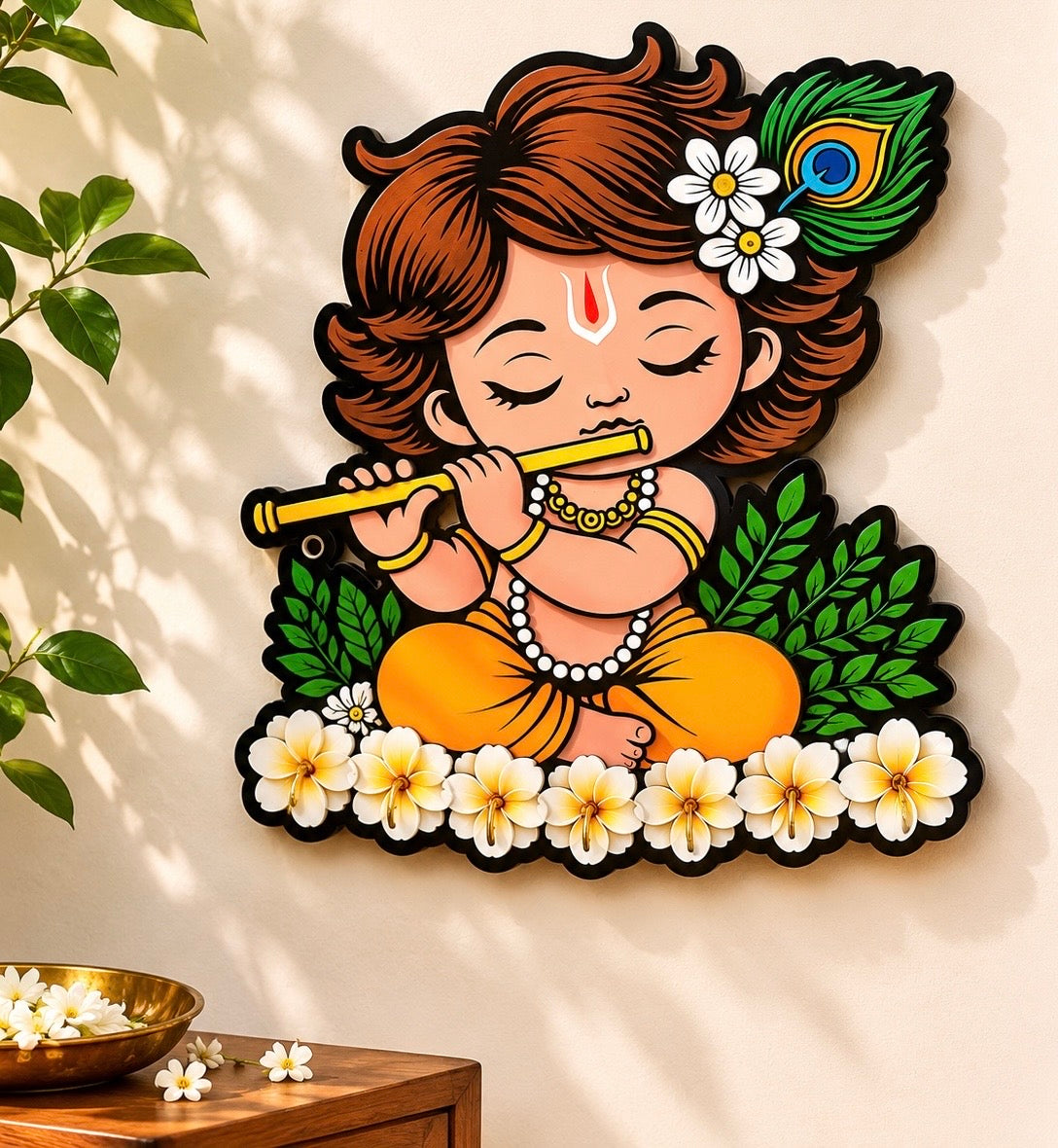 Baby Krishna Key Holder