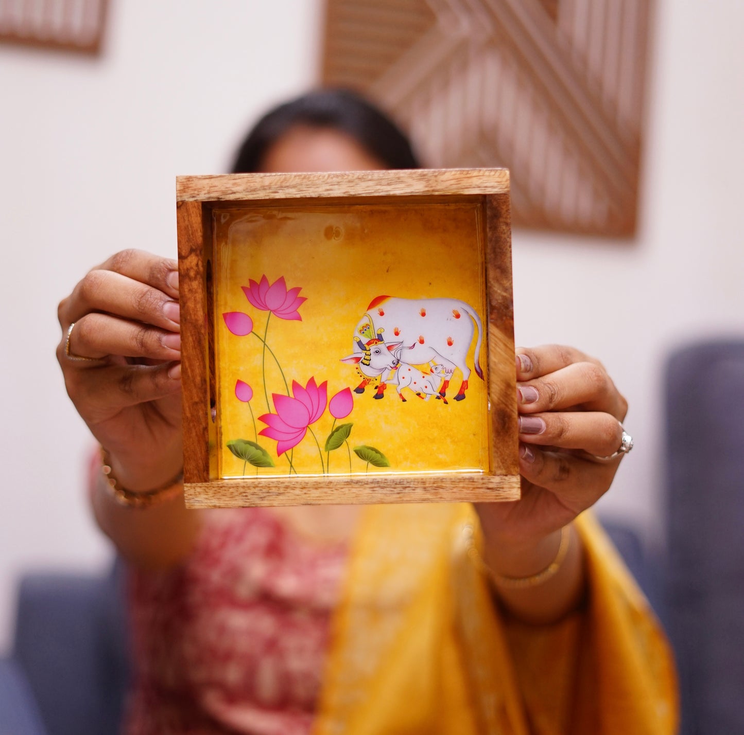 Wooden Tray - 6 inches