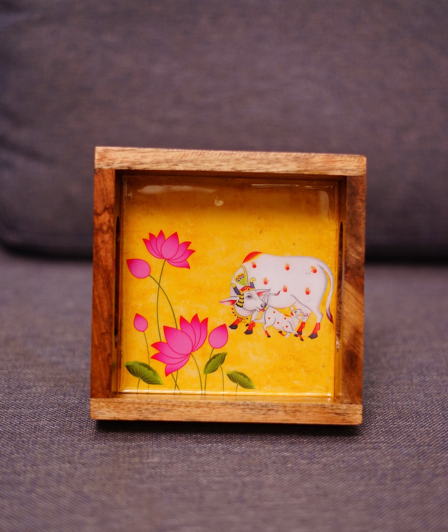 Wooden Tray - 6 inches