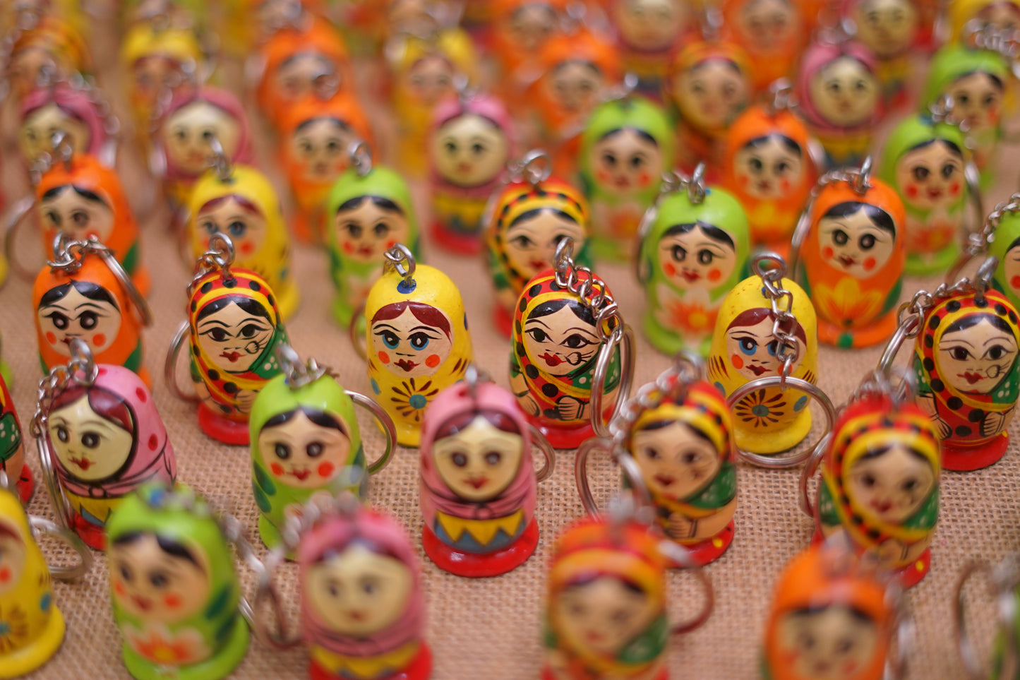 Doll hand-painted Keychain (Assorted)