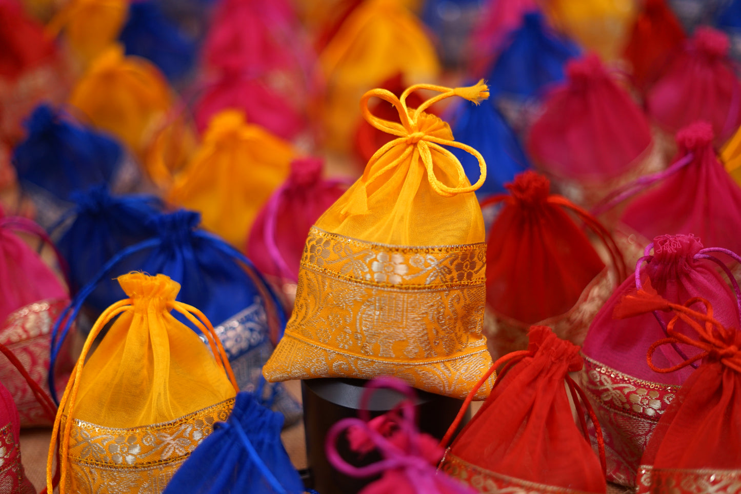 Organza Potli bags 9”7 inches