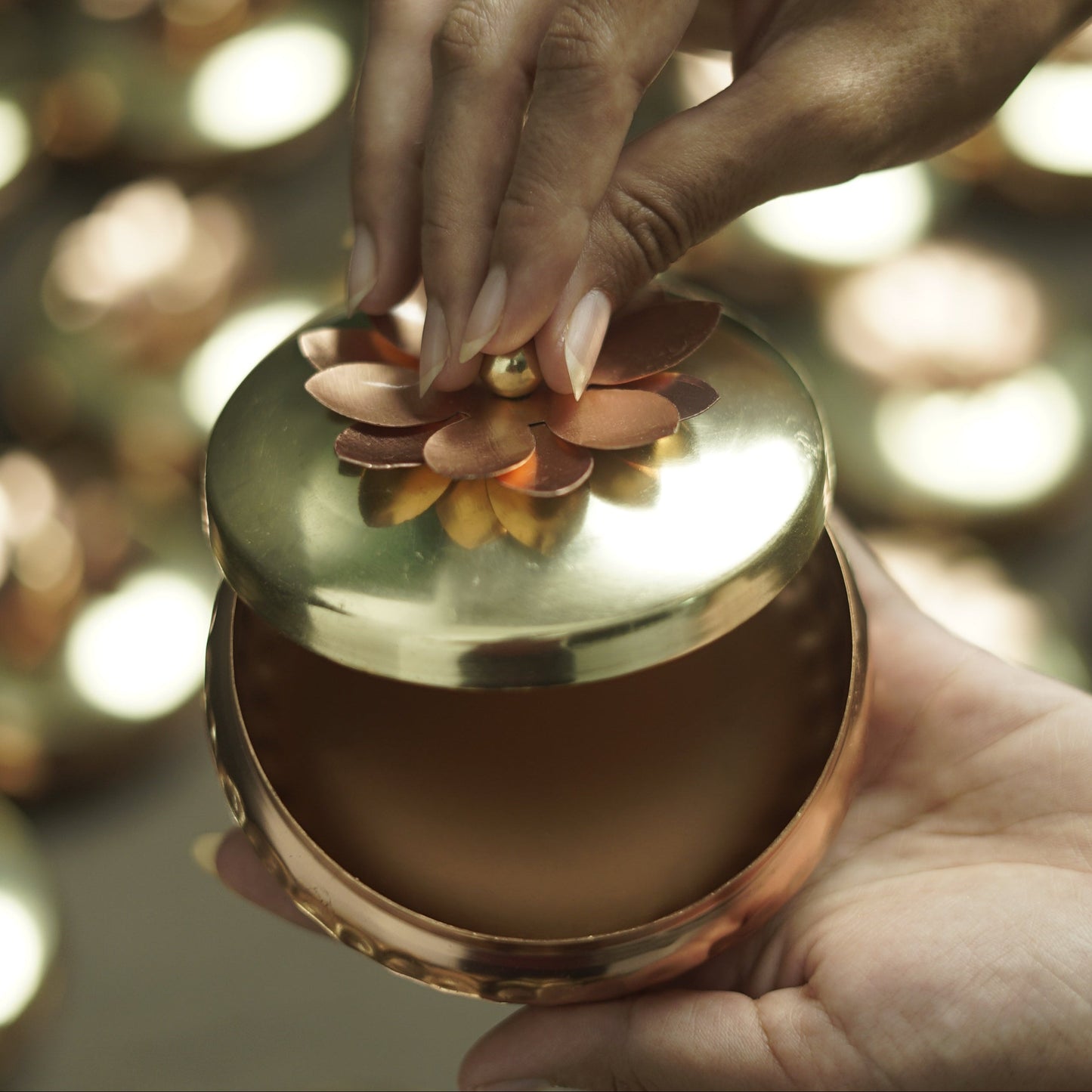 Copper Color Bowl - 4 inch