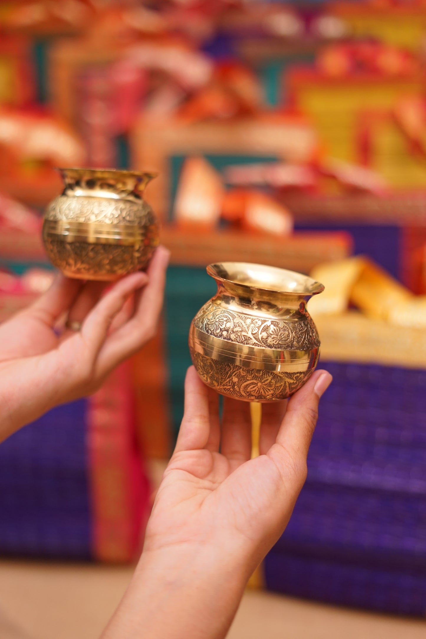 Brass Kalash (Sombu) for Pooja