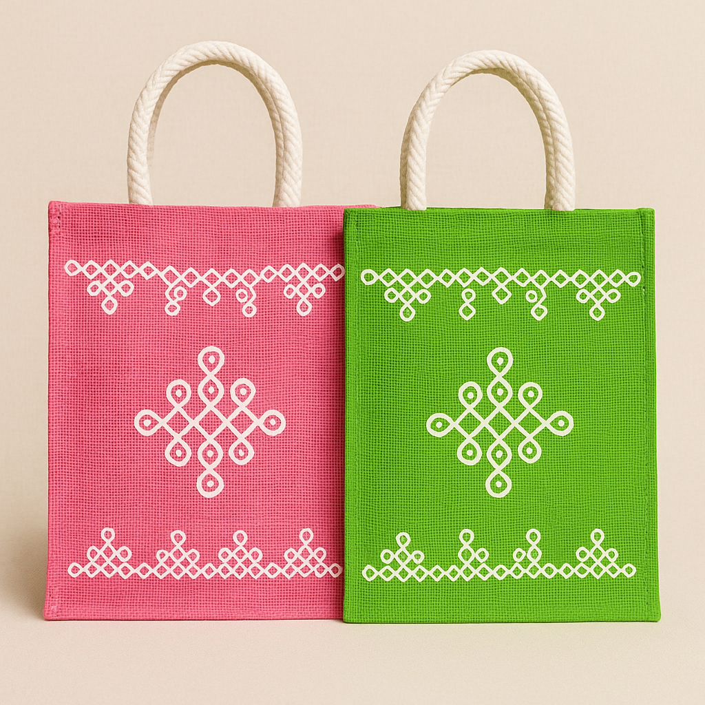 Kolam Jute bag