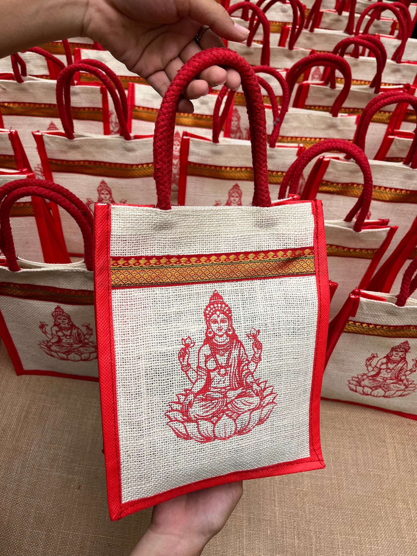Lakshmi Jute Bag (Assorted)