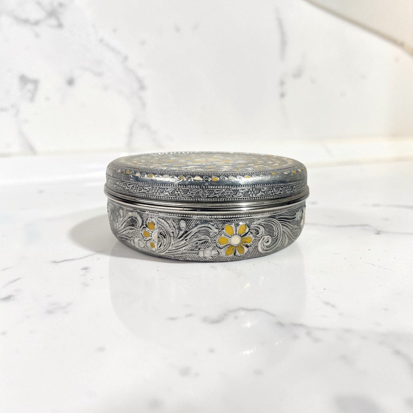 Meenakari Steel Box