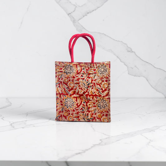 Full Kalamkari Jute Bag (Assorted)