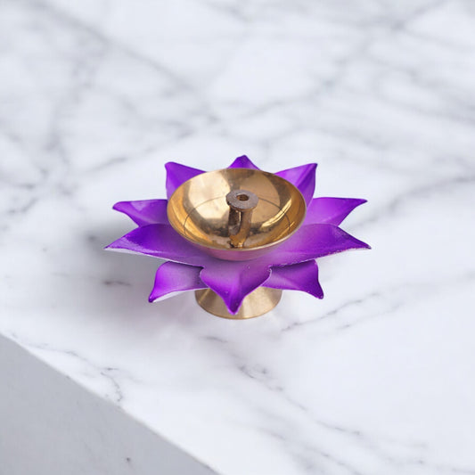 Lotus diya - 4 inch