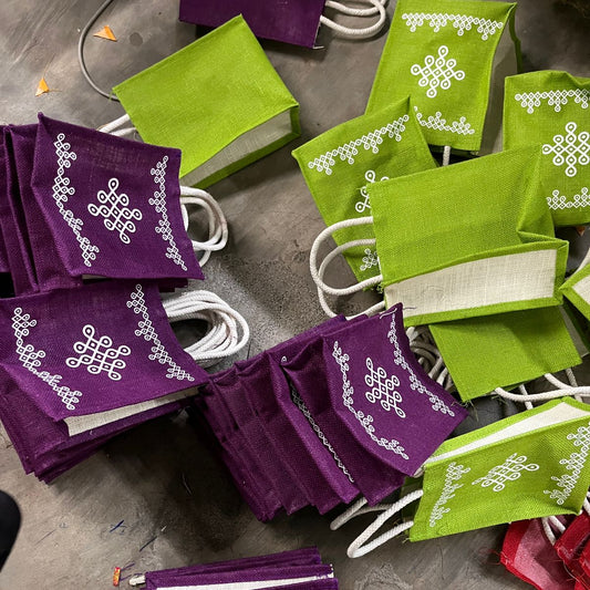 Kolam Jute bag