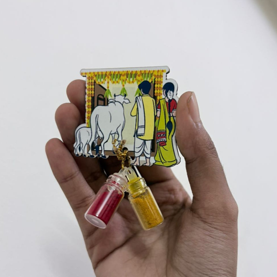 Housewarming manjal kumkum