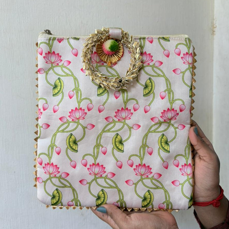 Bangle holder Floral bag (Assorted)