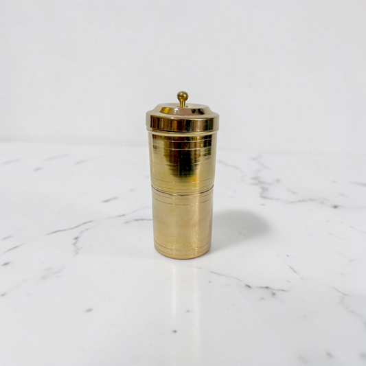 Brass Coffee Filter Set