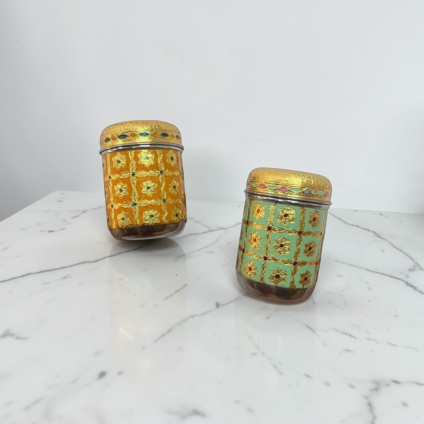 Meenakari containers (Assorted)