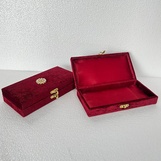 Velvet cash box