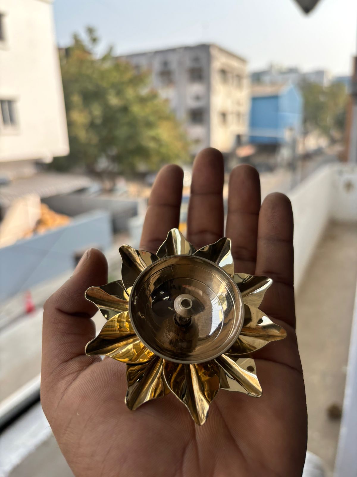 Lotus diya - 3 inch (Assorted)