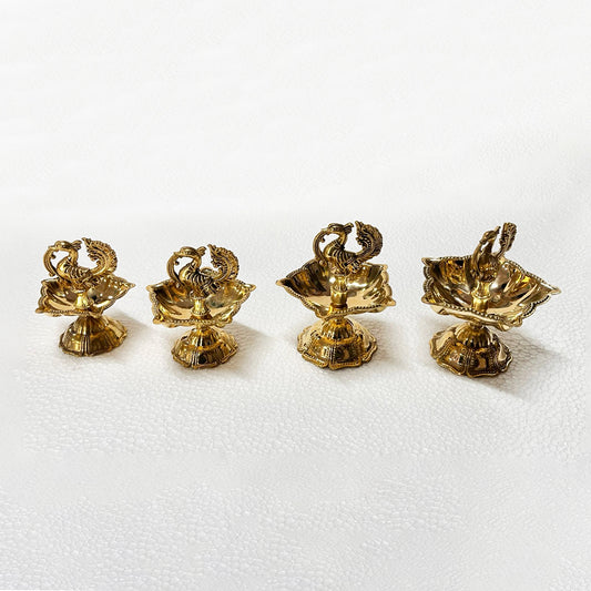 Brass Anna paravai Diya