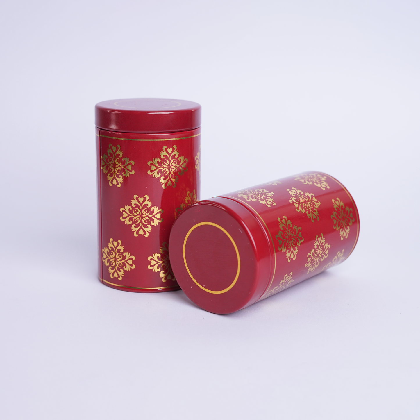 Red air tight container 4.5 inches