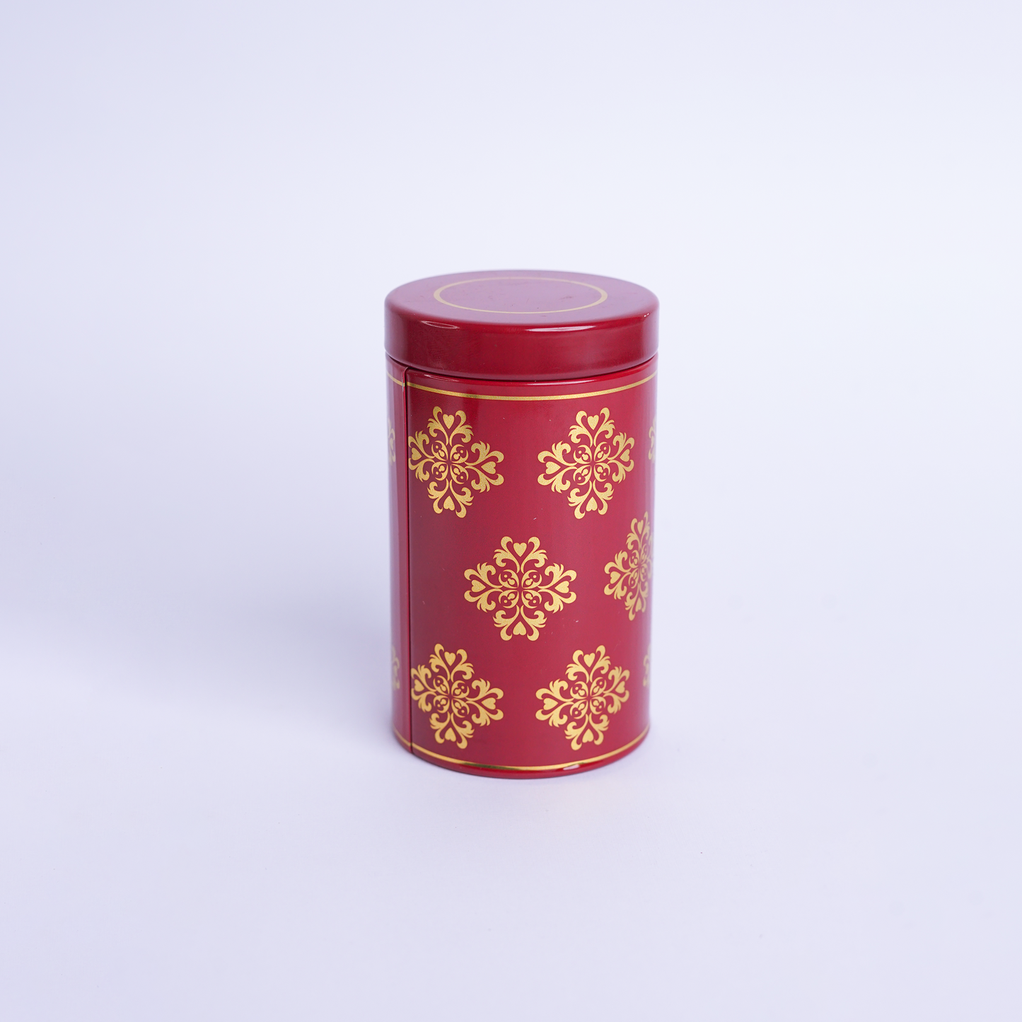 Red air tight container 4.5 inches