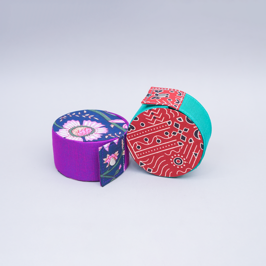 Roll Kalamkari Bangle Box (Assorted)