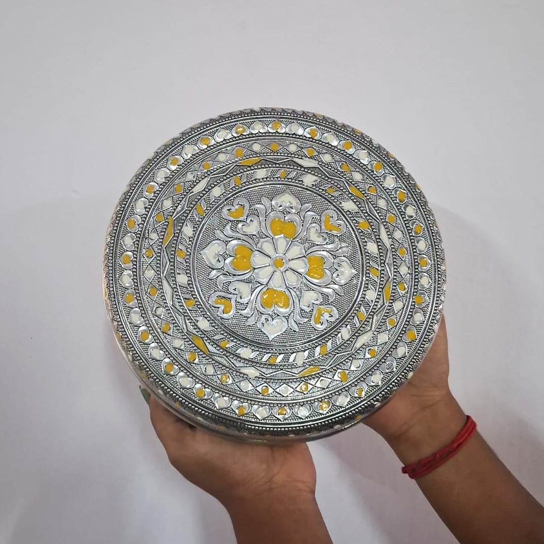 Meenakari Steel Box
